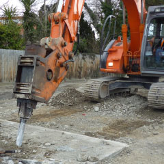 Pidgeon Contracting excavation and site preparation work